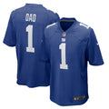 Number 1 Dad New York Giants Nike Game Jersey Royal