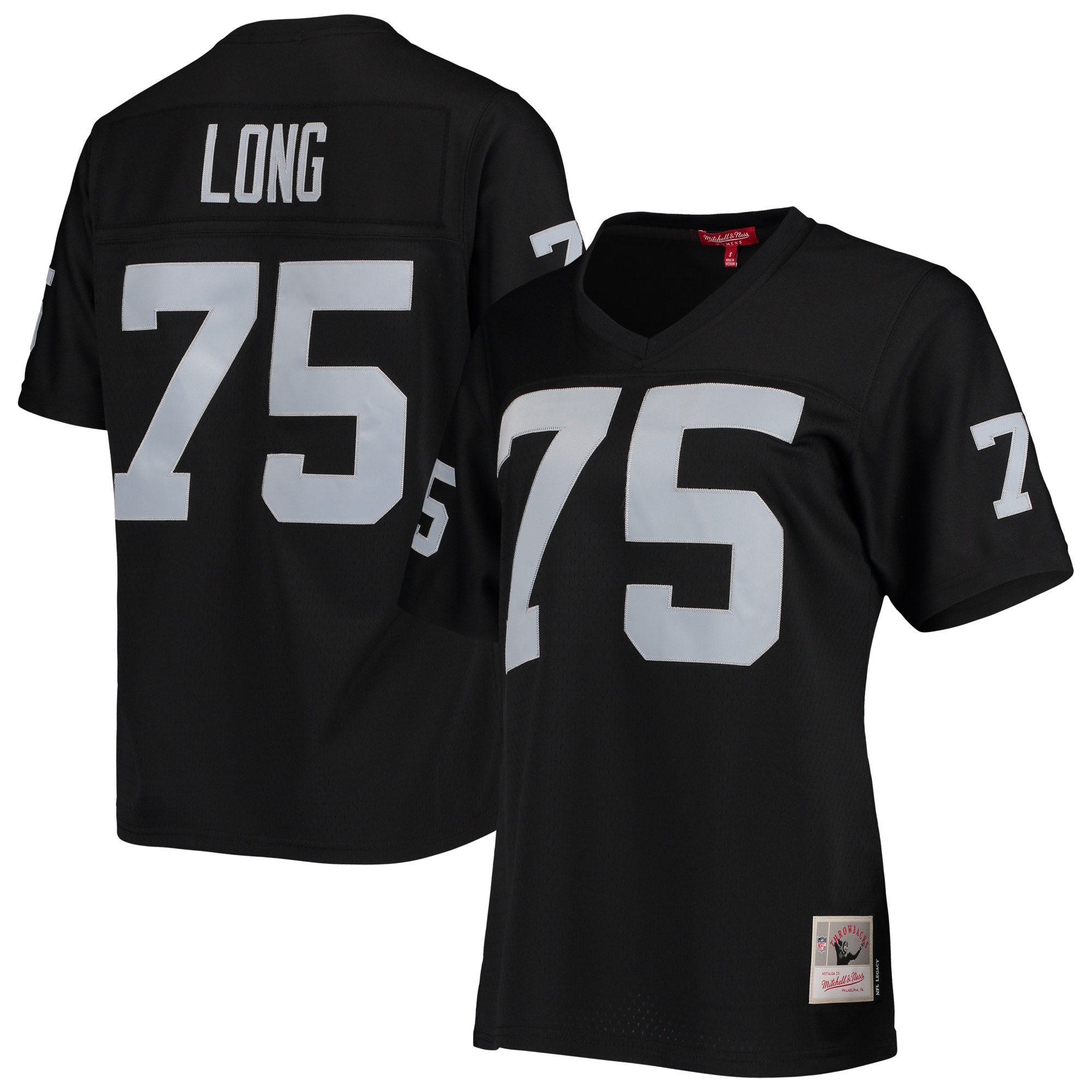 Howie Long Las Vegas Raiders Mitchell   Ness Women s Legacy Replica Player Jersey   Black