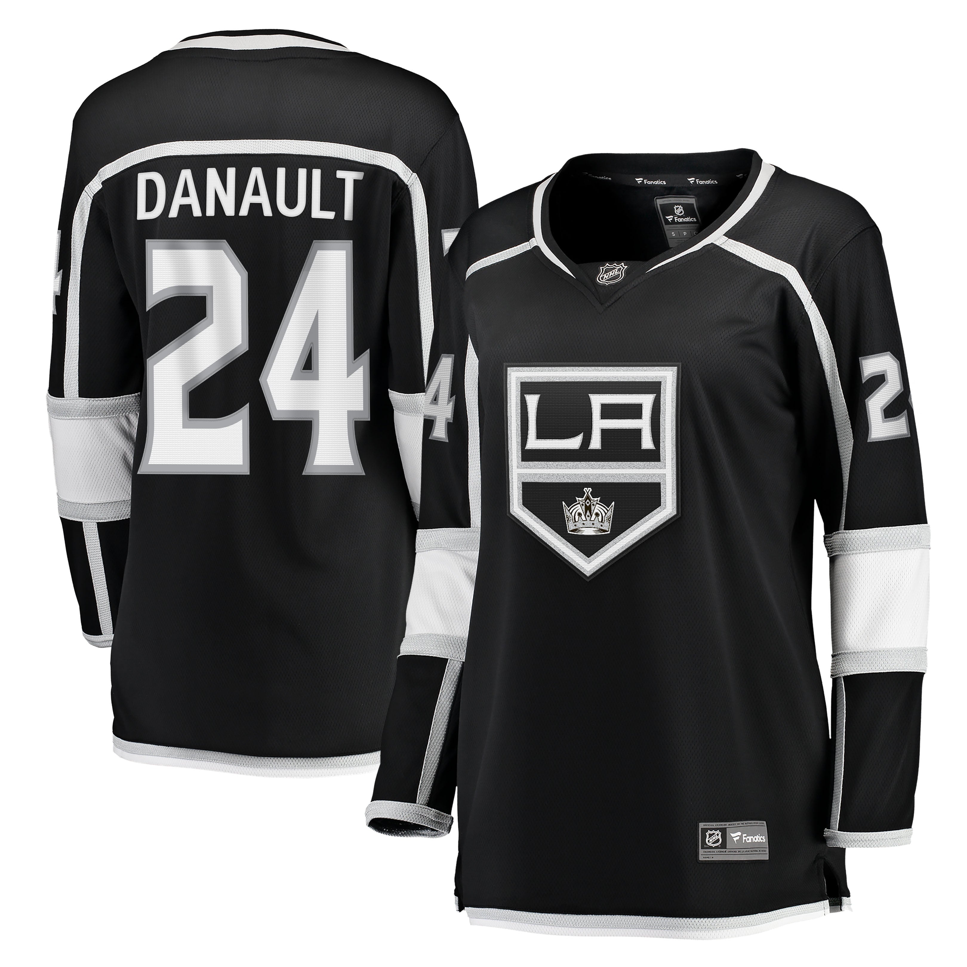Women's Fanatics Branded Phillip Danault Black Los Angeles Kings Breakaway Player Jersey