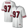 Bryant Young San Francisco 49ers Mitchell   Ness Legacy Replica Jersey   White
