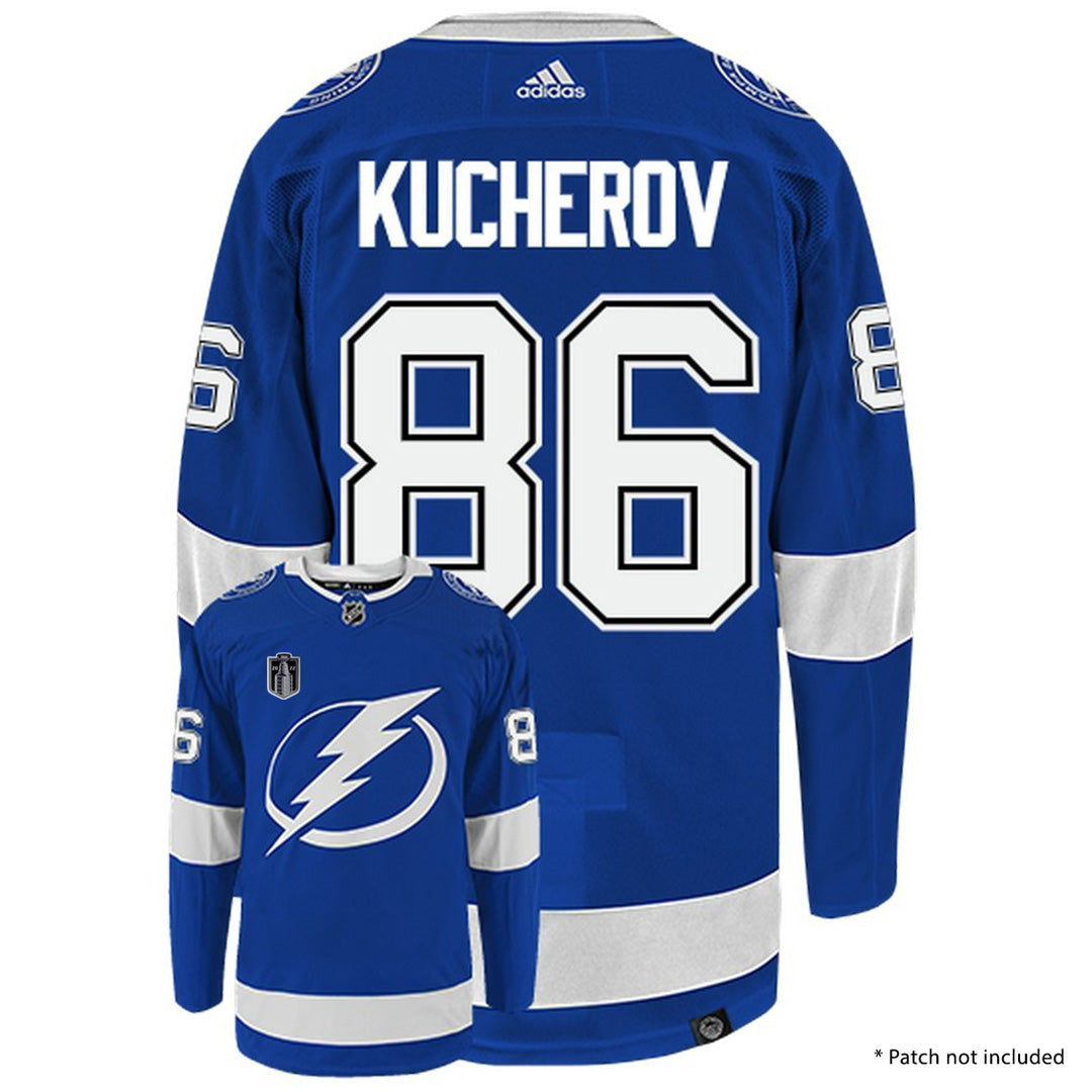 Nikita Kucherov Tampa Bay Lightning Adidas Primegreen Authentic NHL Hockey Jersey