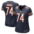 Women s Nike Zachary Thomas Navy Chicago Bears Game Player Jersey