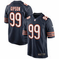 Men s Nike Trevis Gipson Navy Chicago Bears Game Jersey
