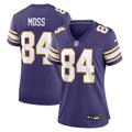 Randy Moss Minnesota Vikings Nike Women s Classic Retired Player Game Jersey   Purple