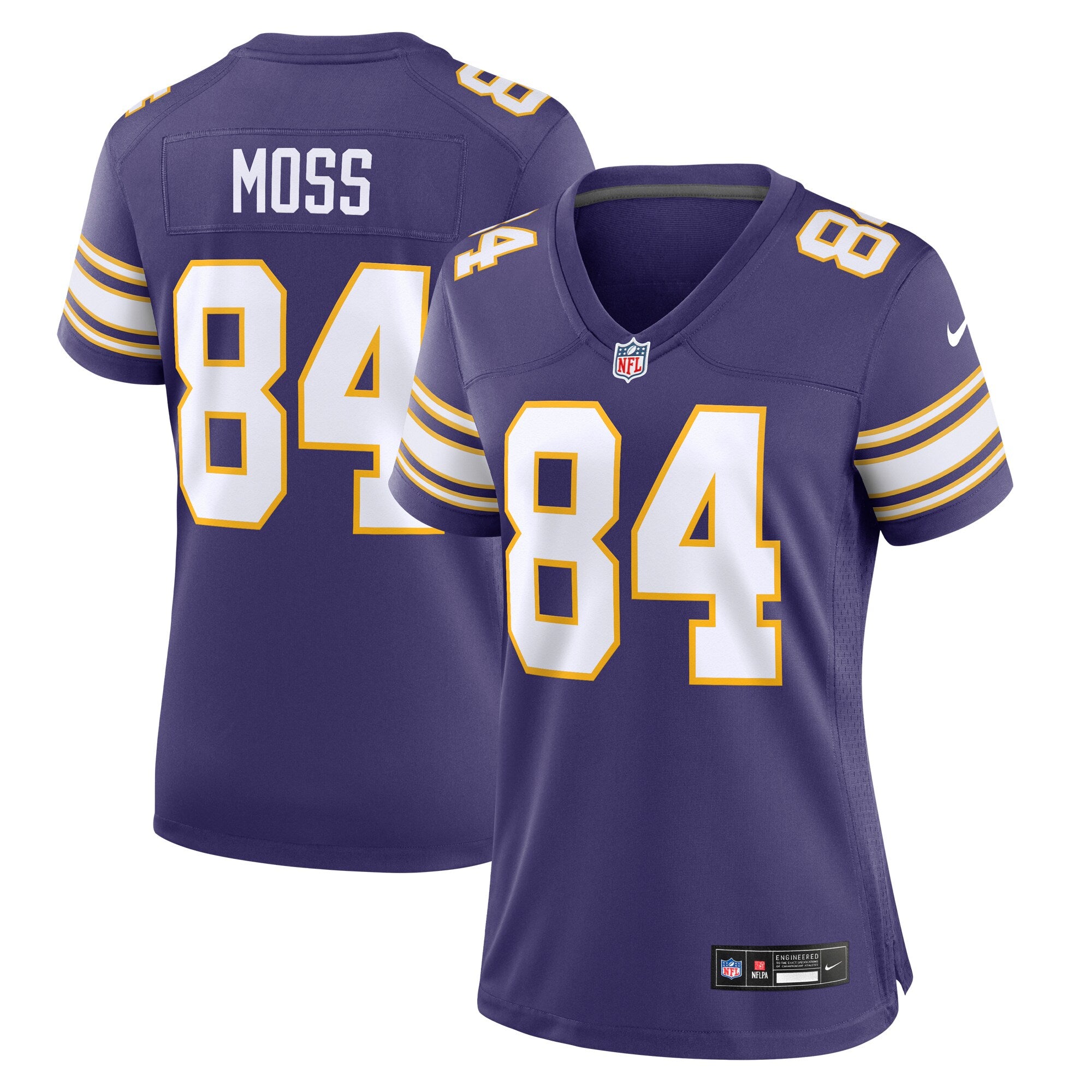 Randy Moss Minnesota Vikings Nike Women s Classic Retired Player Game Jersey   Purple