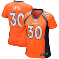 Terrell Davis Denver Broncos Nike Women s Game Retired Player Jersey   Orange