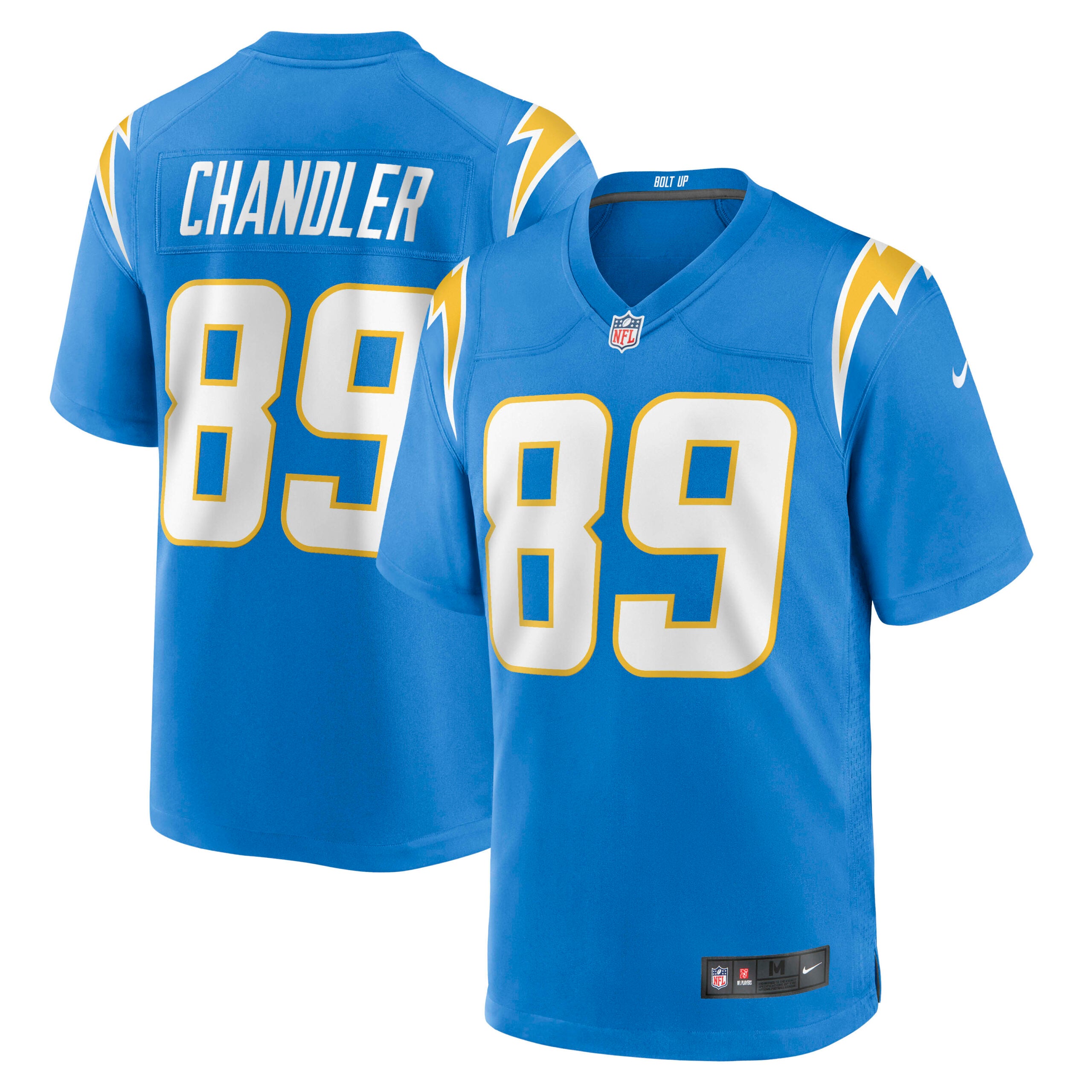 Wes Chandler Los Angeles Chargers Nike Retired Player Jersey   Powder Blue