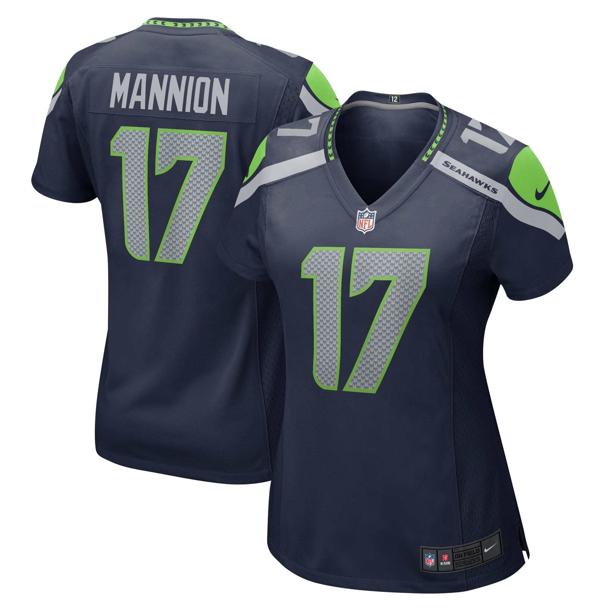Sean Mannion Seattle Seahawks Nike Women s Home Game Player Jersey College Navy