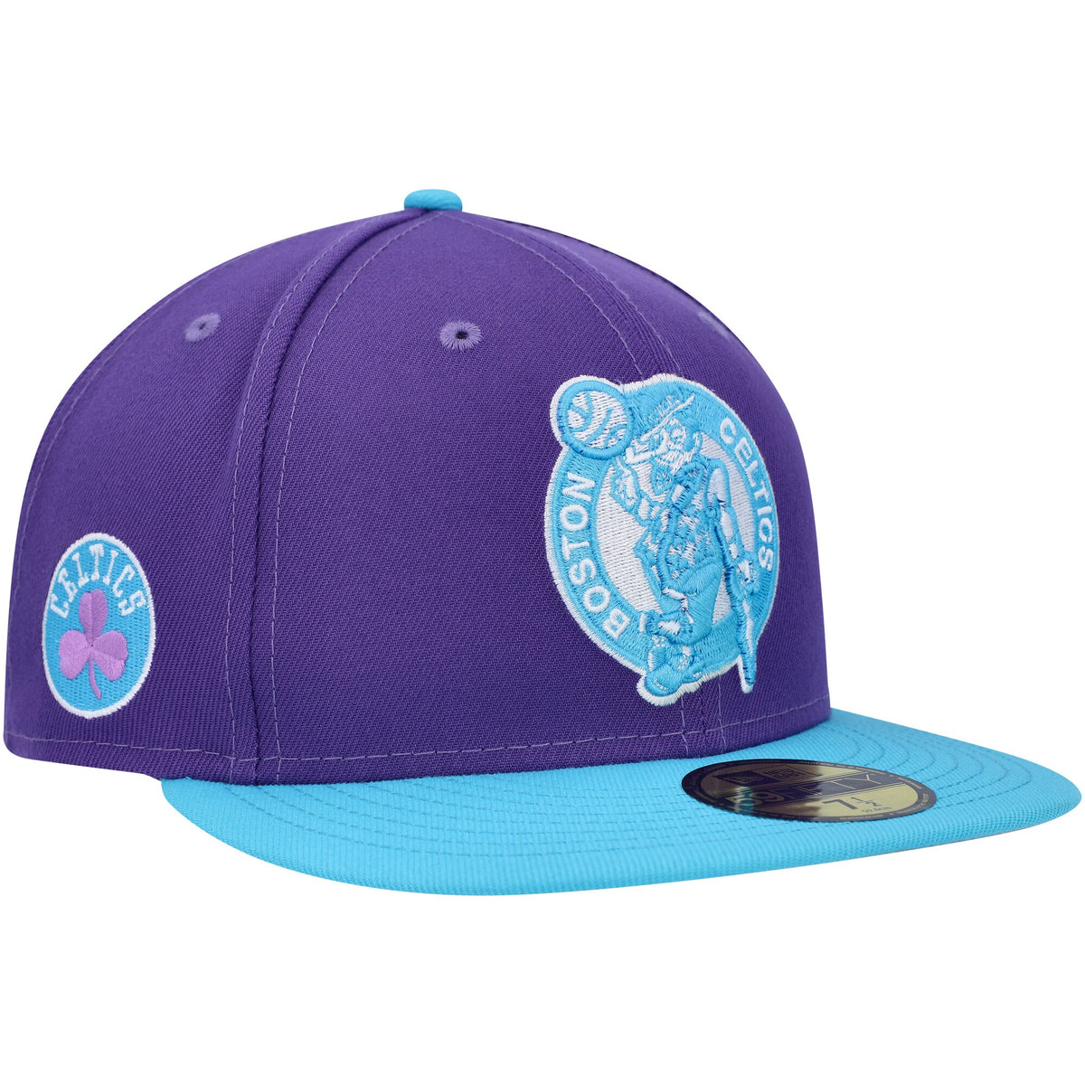 Boston Celtics New Era Vice 59FIFTY Fitted Hat - Purple