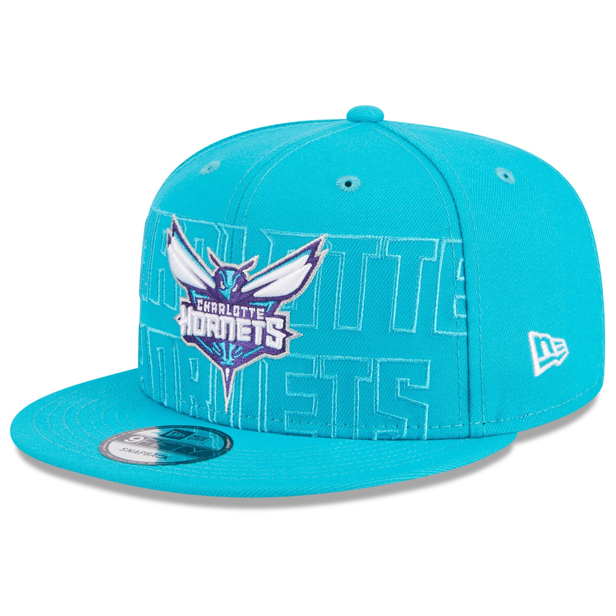 Charlotte Hornets New Era 2023 NBA Draft 9FIFTY Snapback Hat - Teal