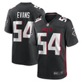 Men s Nike Rashaan Evans Black Atlanta Falcons Game Player Jersey