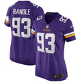 John Randle Minnesota Vikings Nike Women s Game Retired Player Jersey   Purple
