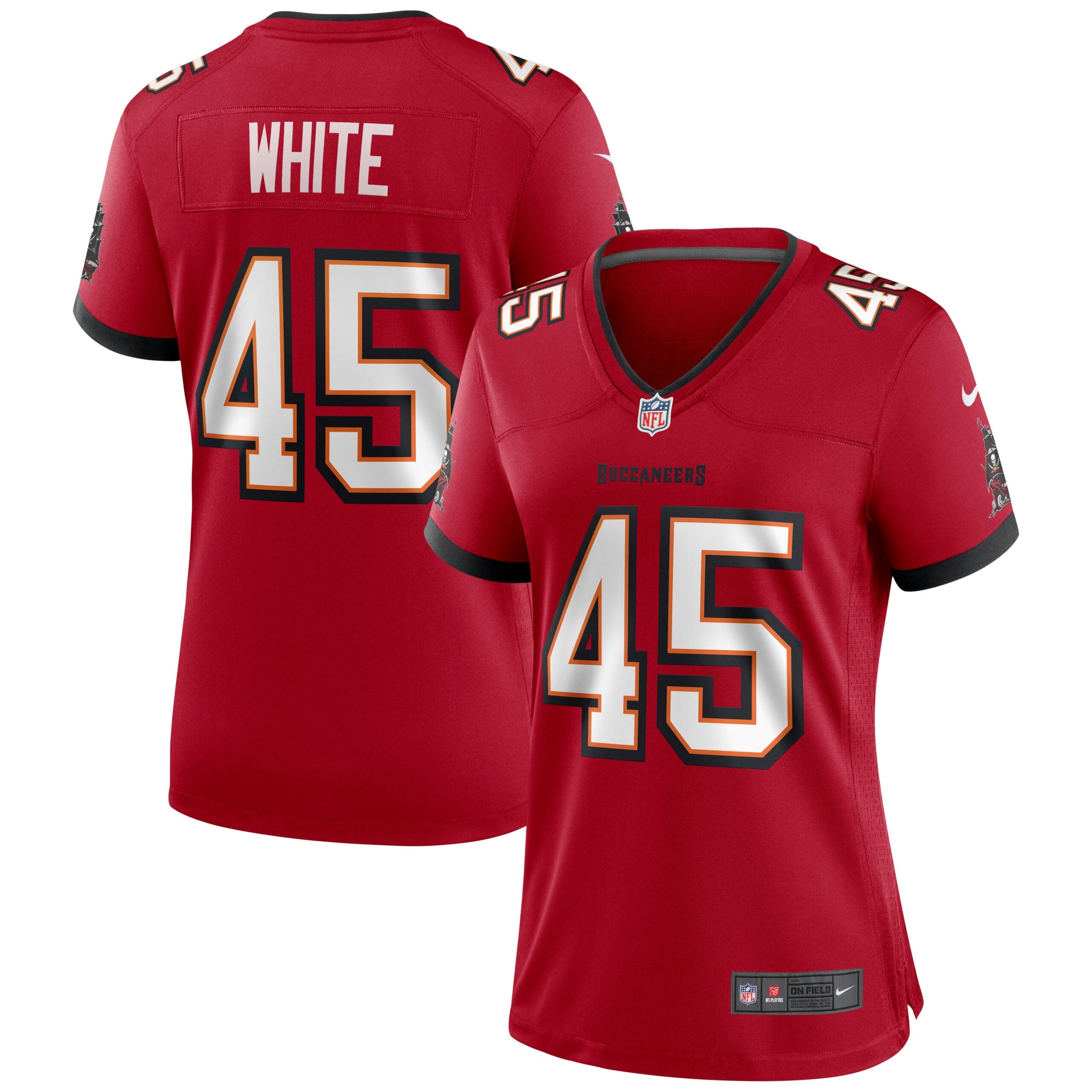 Devin White Tampa Bay Buccaneers Nike Women s Game Jersey   Red