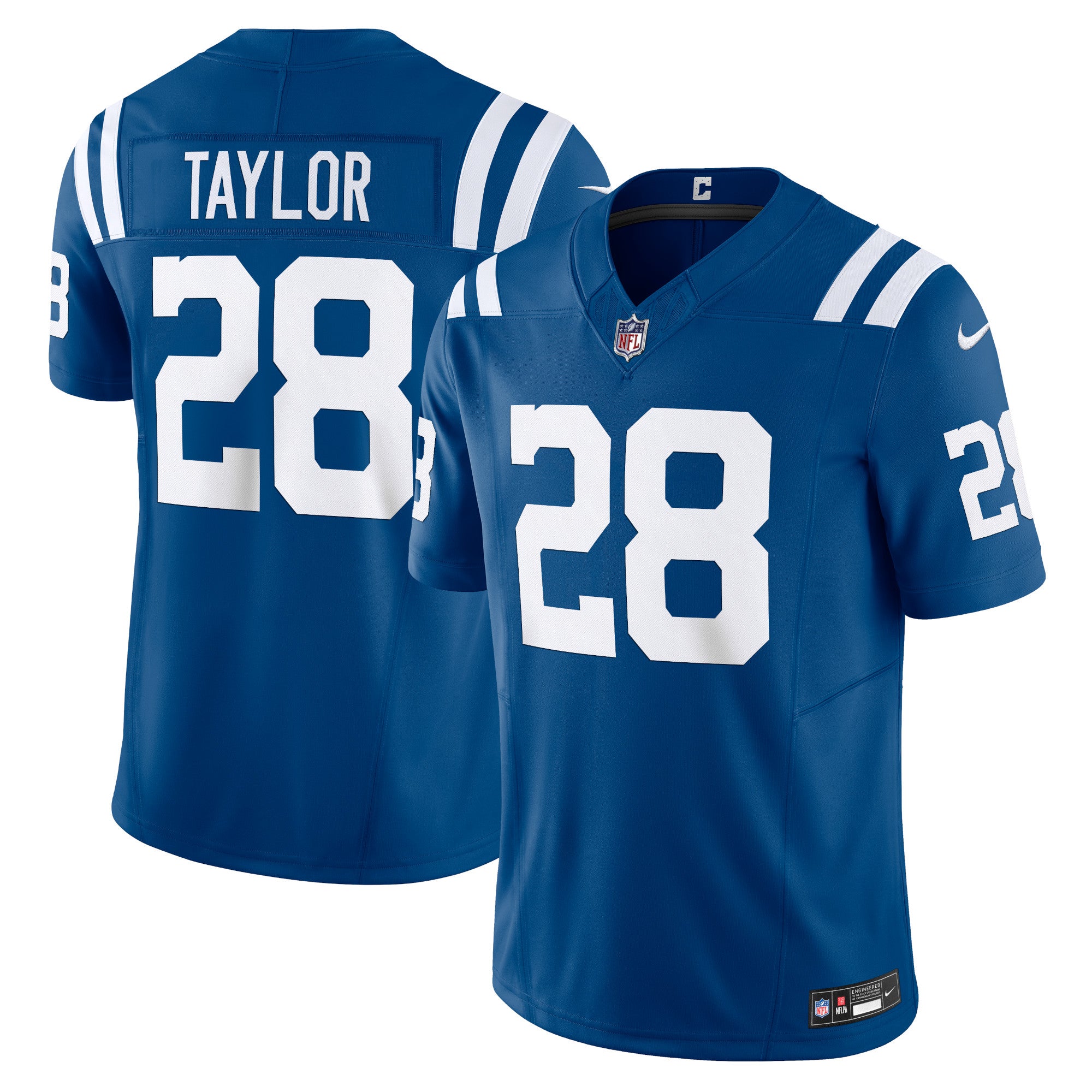 Jonathan Taylor Indianapolis Colts Nike Vapor F.U.S.E. Limited Jersey   Royal
