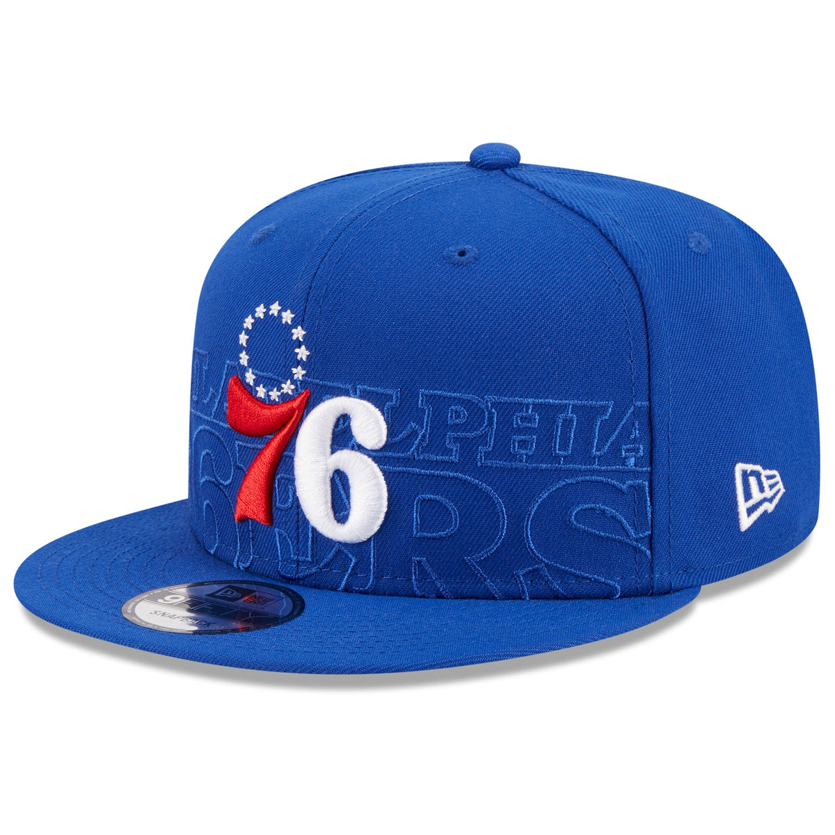 Philadelphia 76ers New Era 2023 NBA Draft 9FIFTY Snapback Hat - Royal