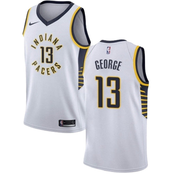 Men's Indiana Pacers Paul George Association Jersey - White