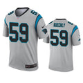 Men s Carolina Panthers Luke Keuchly Inverted Legend Jersey   Silver