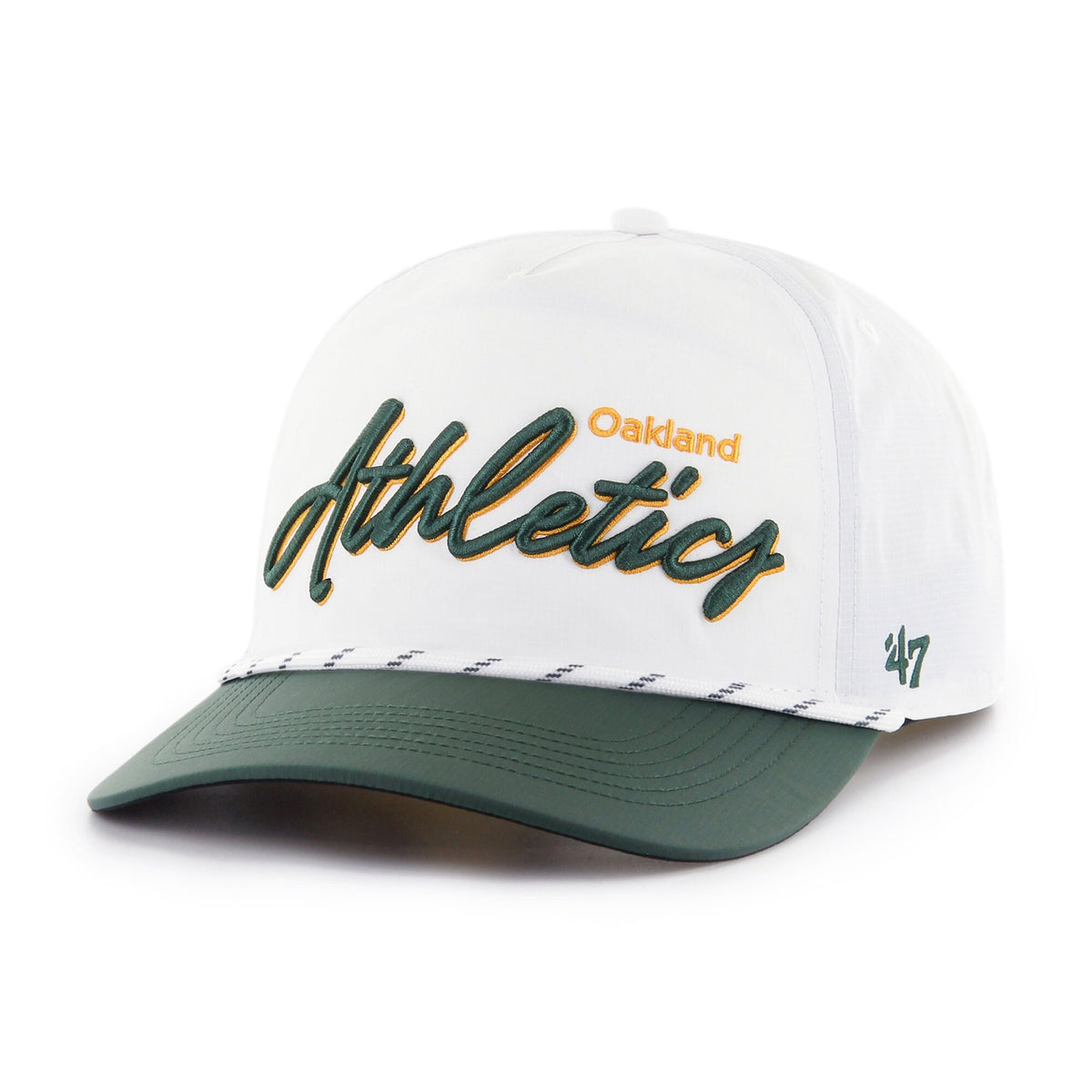 Oakland Athletics '47 Chamberlain Hitch Adjustable Hat - White