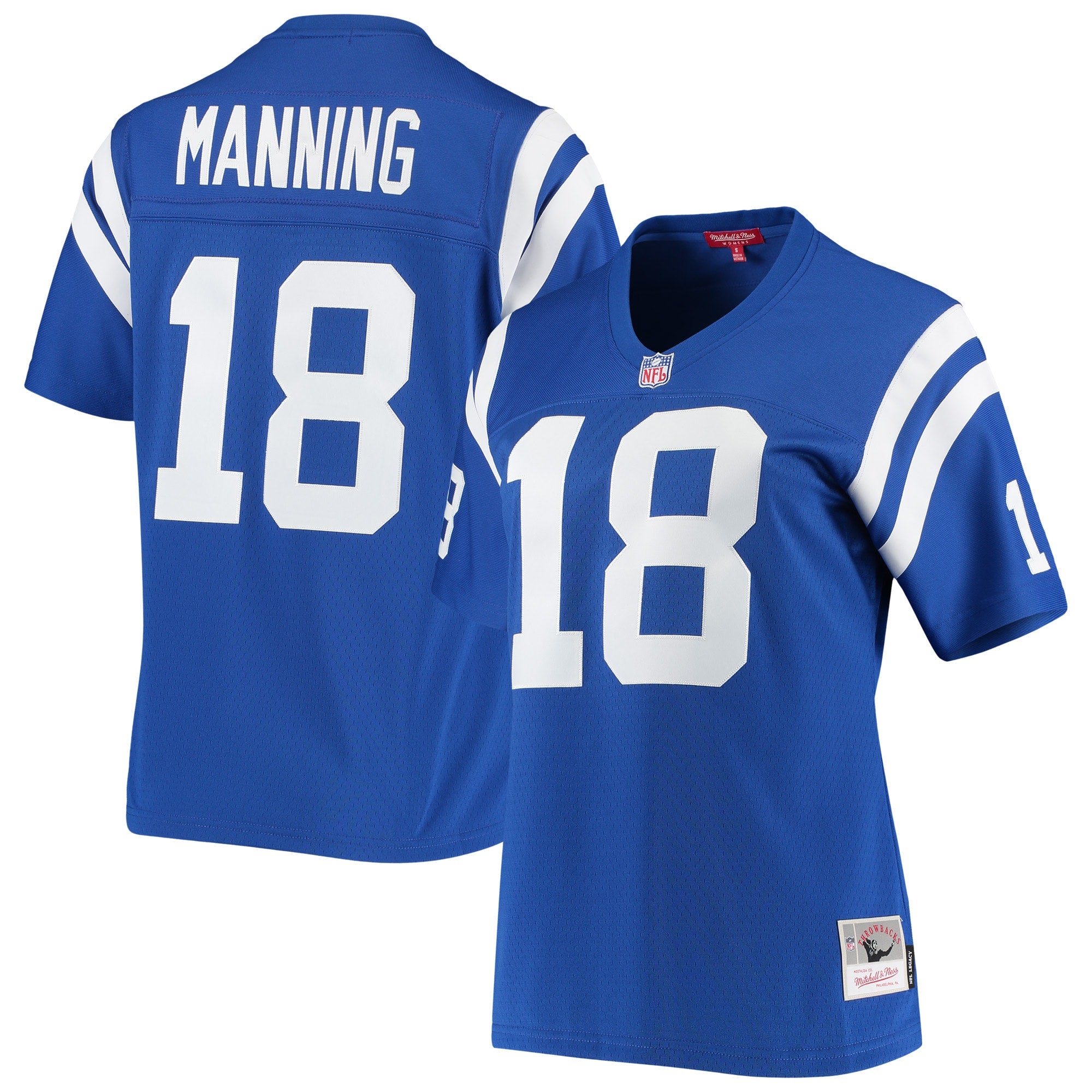Peyton Manning Indianapolis Colts Mitchell   Ness Women s 1998 Legacy Replica Jersey   Royal