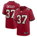 Men s Nike Anthony Chesley Red Tampa Bay Buccaneers Game Player Jersey