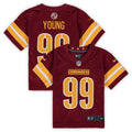 Chase Young Washington Commanders Nike Preschool Game Jersey   Burgundy