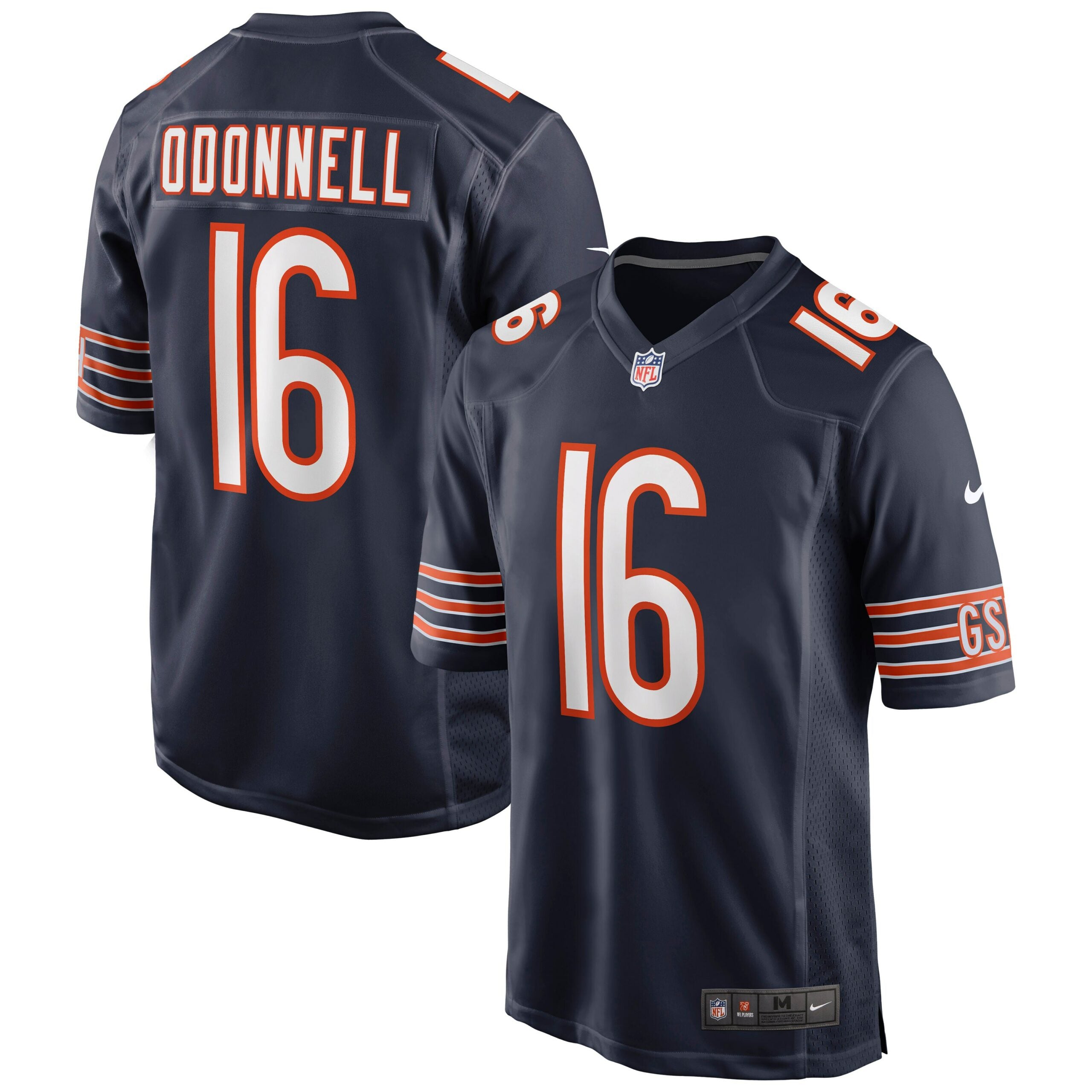 Pat O Donnell Chicago Bears Nike Game Jersey   Navy