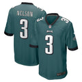 Steven Nelson Philadelphia Eagles Nike Game Jersey   Midnight Green