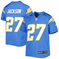 JC Jackson Los Angeles Chargers Nike Youth Game Jersey   Powder Blue