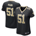 Jonathan Vilma New Orleans Saints Nike Women s Game Retired Player Jersey   Black