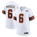 Men s Nike Baker Mayfield White Cleveland Browns 1946 Collection Alternate Game Jersey