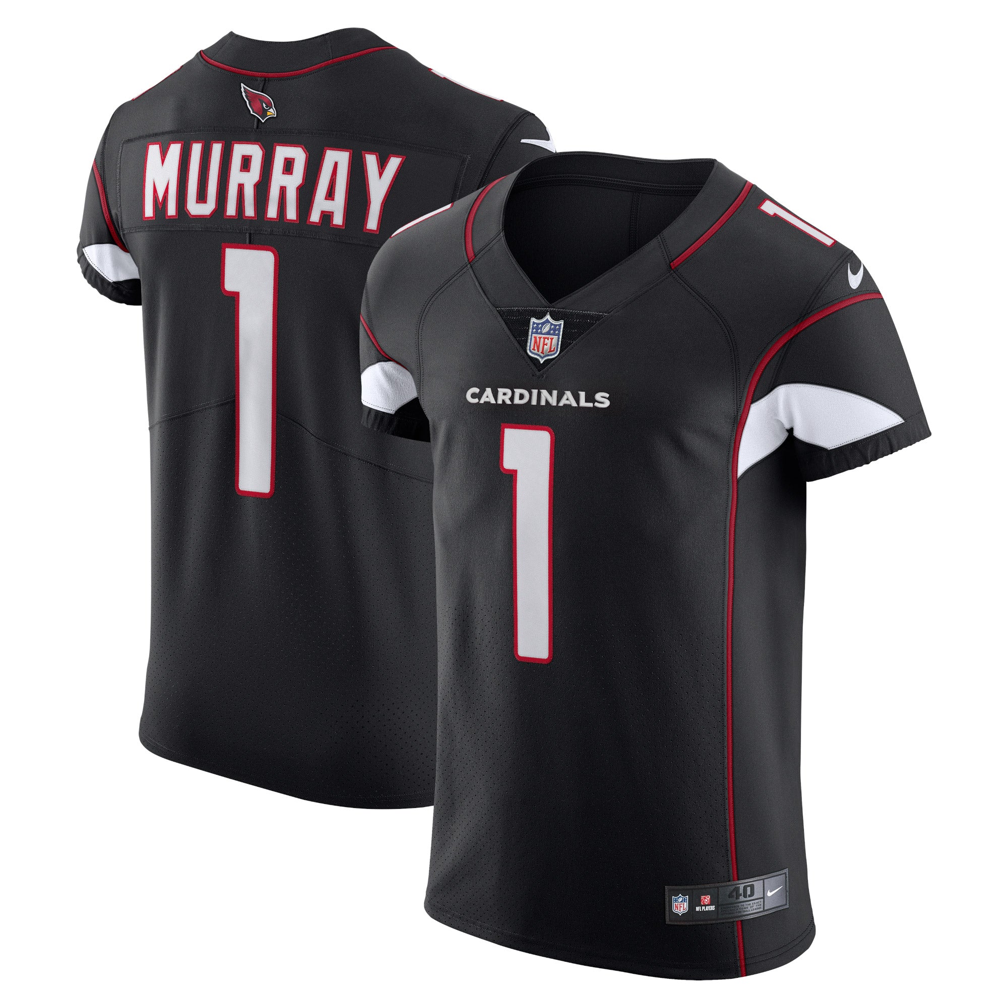 Kyler Murray Arizona Cardinals Nike Alternate Vapor Elite Jersey   Black
