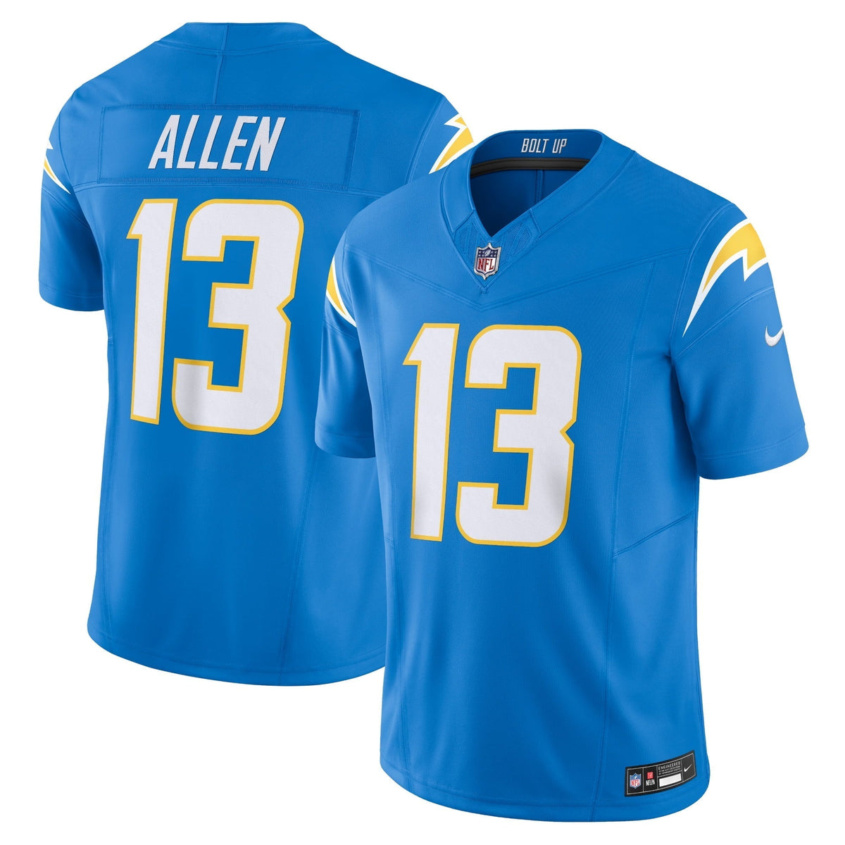 Men s Nike Keenan Allen Powder Blue Los Angeles Chargers Vapor F.U.S.E. Limited Jersey