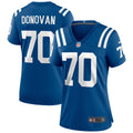 Art Donovan Indianapolis Colts Nike Women s Game Retired Player Jersey   Royal