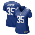 Leonard Johnson New York Giants Nike Women s Game Player Jersey Royal