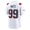Keion White New England Patriots Nike  Game Jersey    White