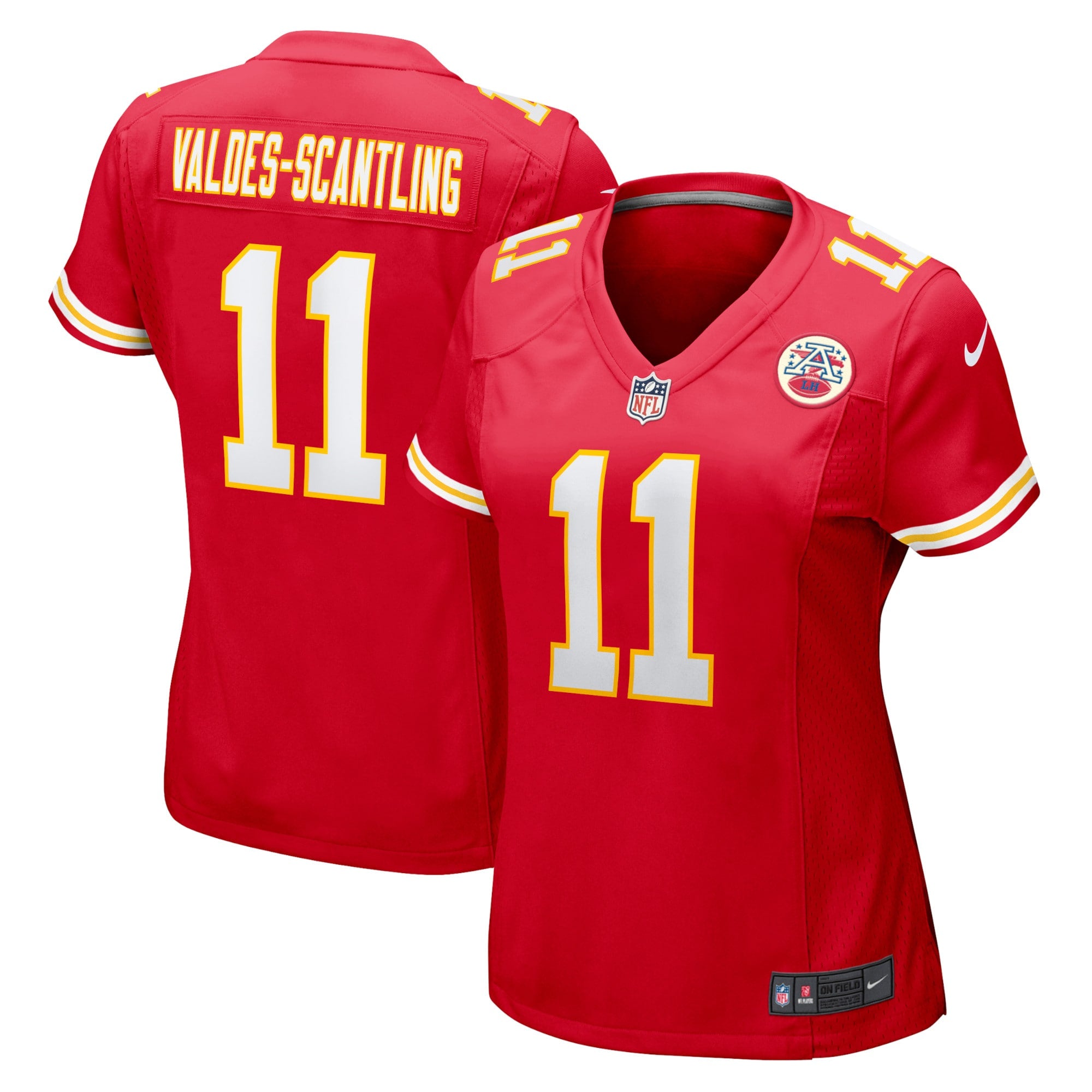 Marquez Valdes-Scantling Kansas City Chiefs Nike Women s Game Jersey   Red