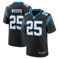 Xavier Woods Carolina Panthers Nike Team Game Jersey   Black
