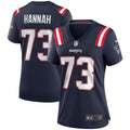John Hannah New England Patriots Nike Women s Game Retired Player Jersey   Navy
