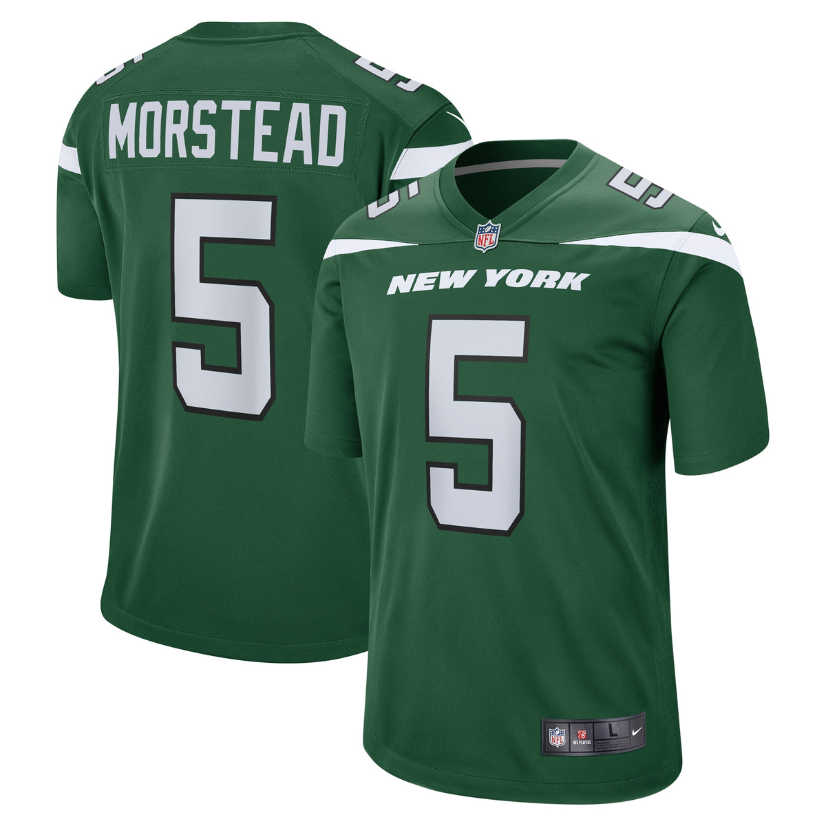 Thomas Morstead New York Jets Nike Game Player Jersey   Gotham Green