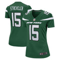 Chris Streveler New York Jets Nike Women s Game Player Jersey   Gotham Green