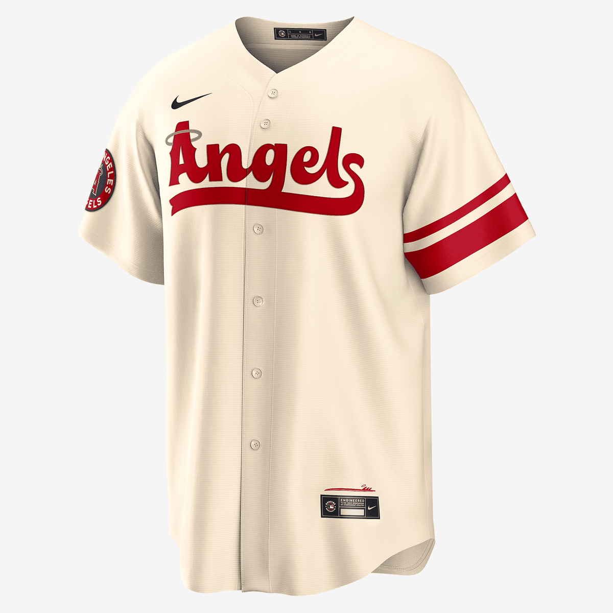 MLB Los Angeles Angels City Connect Men's Replica Baseball Jersey - Cream