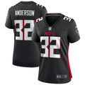 Jamal Anderson Atlanta Falcons Nike Women s Game Retired Player Jersey   Black