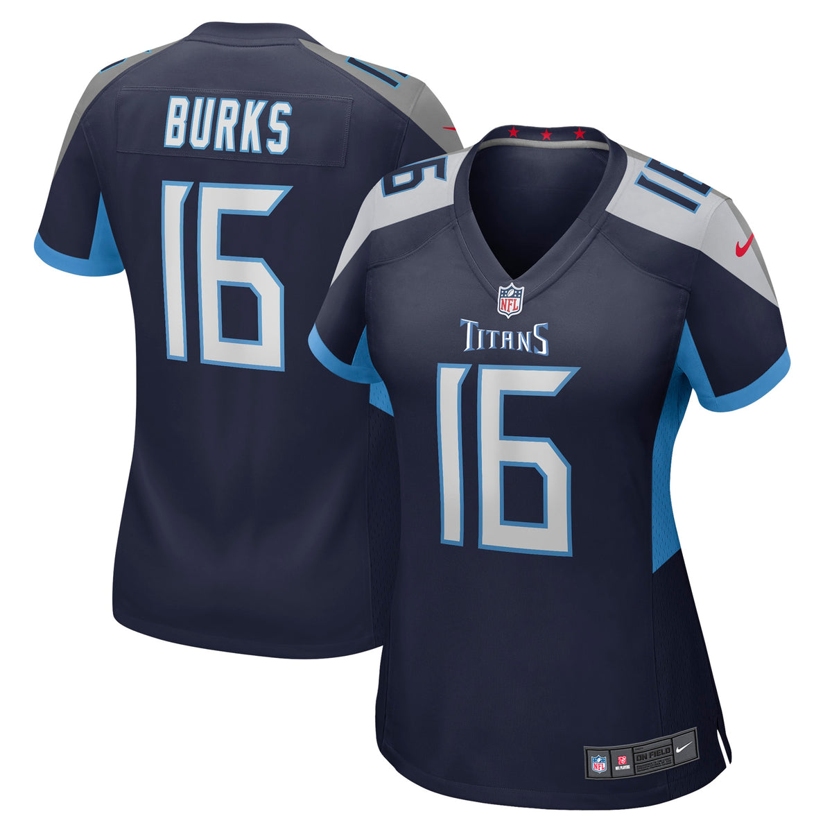Treylon Burks Tennessee Titans Nike Women s Player Game Jersey   Navy