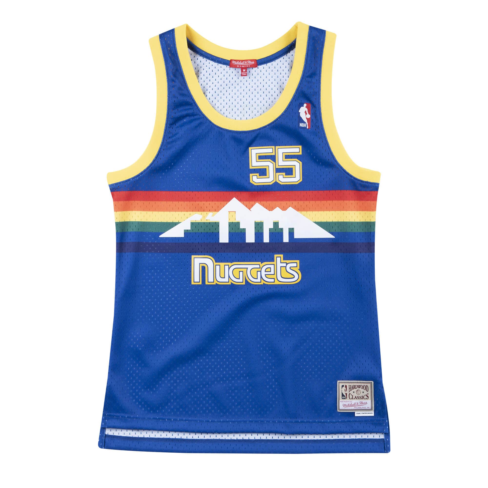 Women's Swingman Jersey Denver Nuggets 1991-92 Dikembe Mutombo