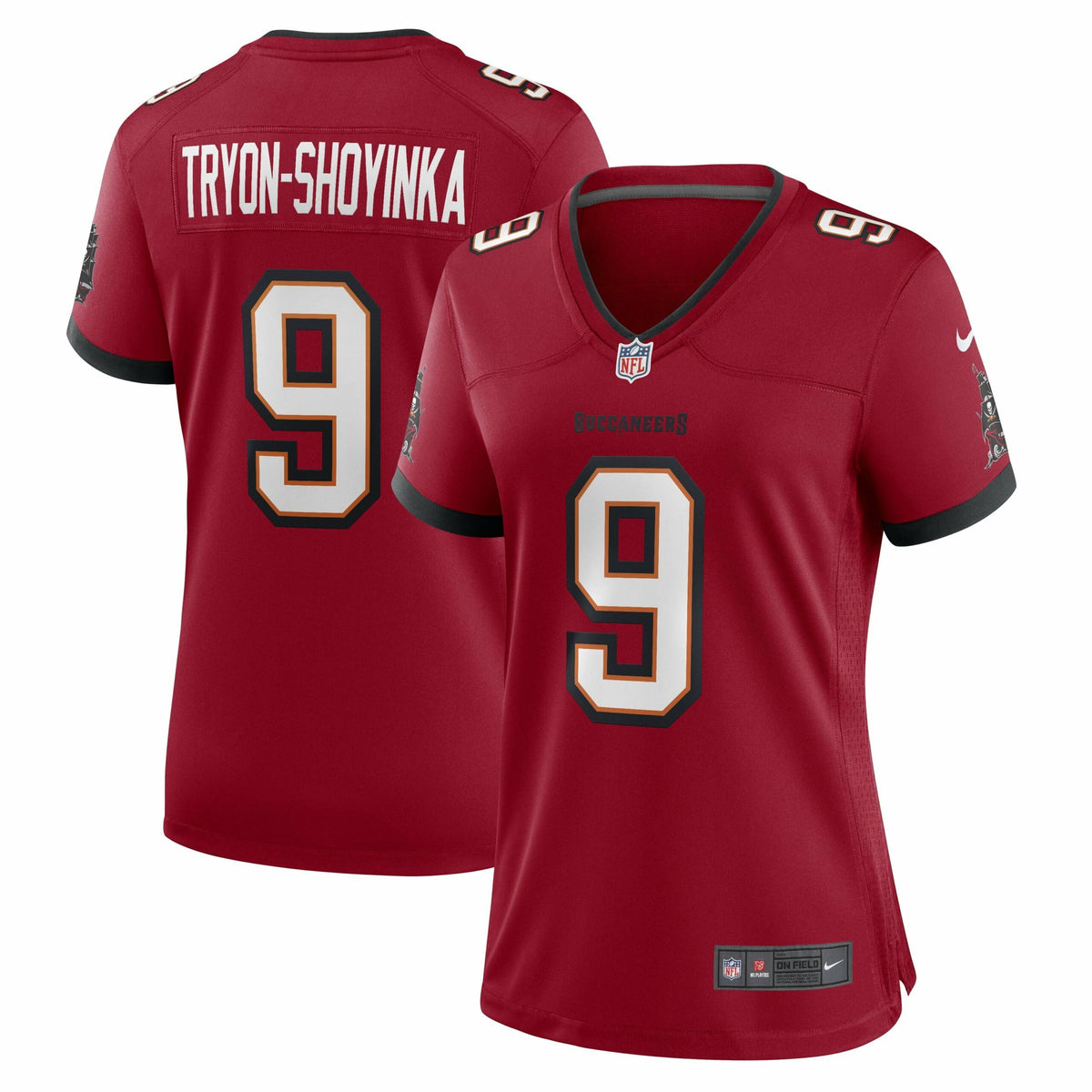 Women s Nike Joe Tryon-Shoyinka Red Tampa Bay Buccaneers Game Jersey