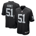 Malcolm Koonce Las Vegas Raiders Nike Game Jersey   Black