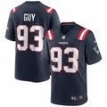 Men s Nike Lawrence Guy Navy New England Patriots Game Jersey