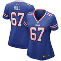 Kent Hull Buffalo Bills Nike Women s Game Retired Player Jersey   Royal