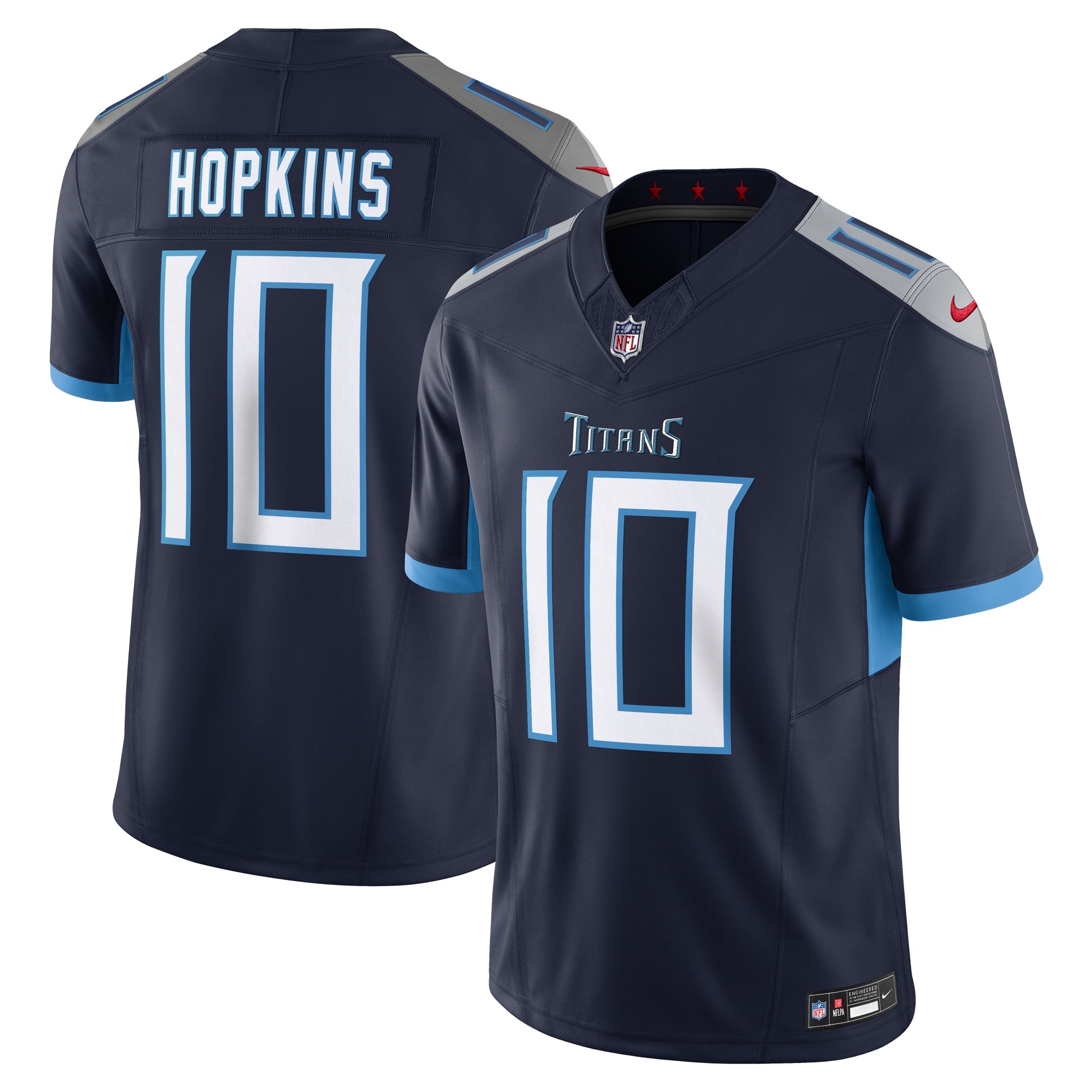 DeAndre Hopkins Tennessee Titans Nike Vapor F.U.S.E. Limited Jersey   Navy