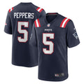 Jabrill Peppers New England Patriots Nike Game Player Jersey   Navy